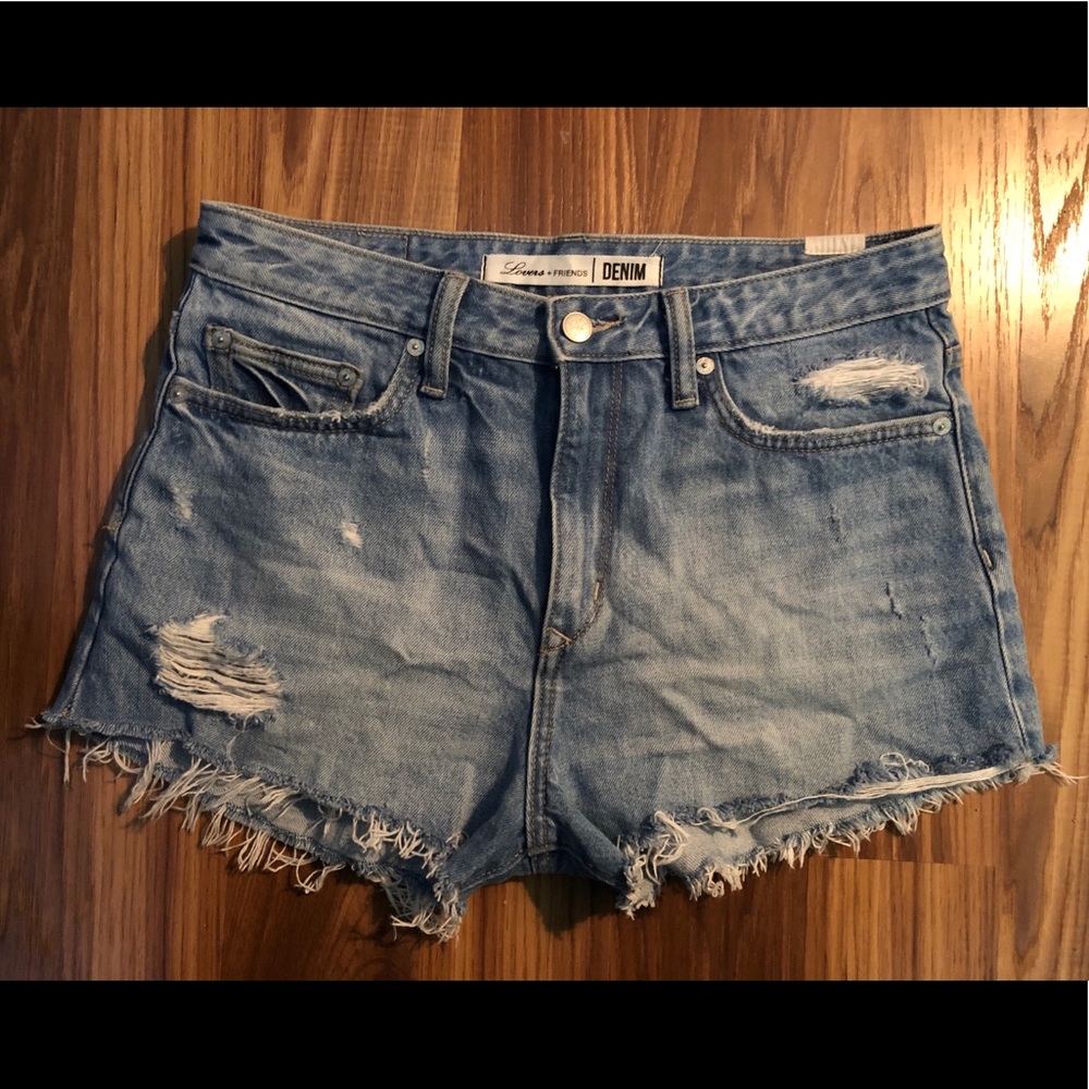 Lovers + Friends Hi-Rise Shorts